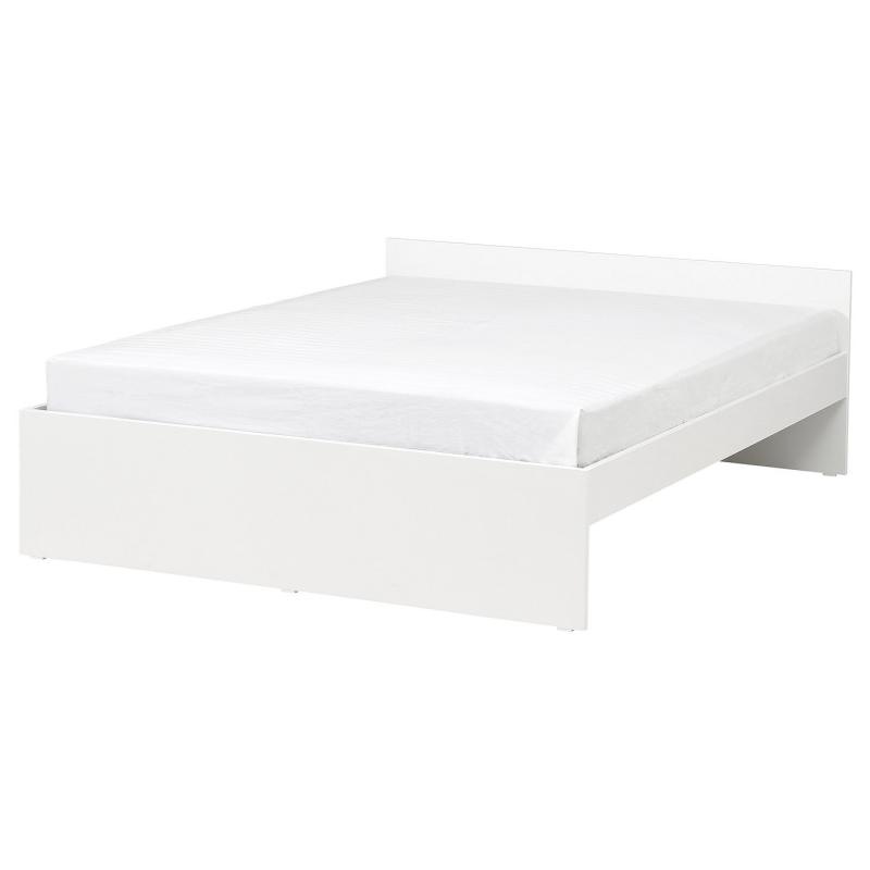 VIHALS ヴィーハルス ベッドフレーム - ホワイト/リルヘラン 160x200cm