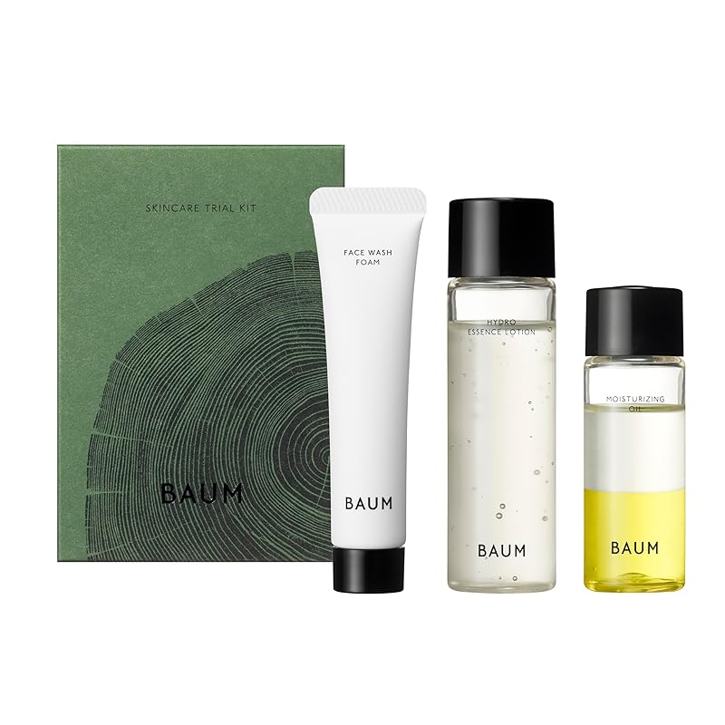 BAUM（バウム） スキンケア トライアルキット セット 30mL+16mL+15mL セットもの スキンケア トライアルサイズ 保湿 森林浴 ユニセックス ギフト プレゼント 誕生日 オ 5,861円