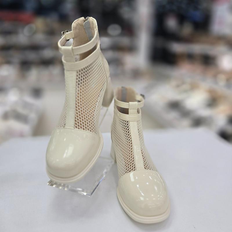 女性5.5cmメッシュアンクルブーツ522904 PQKJ_KJ_KJ