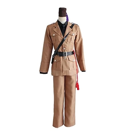 ヘタリア コスプレ衣装　イタリア　コスチューム 　軍服　ハロウイン　7点セット
