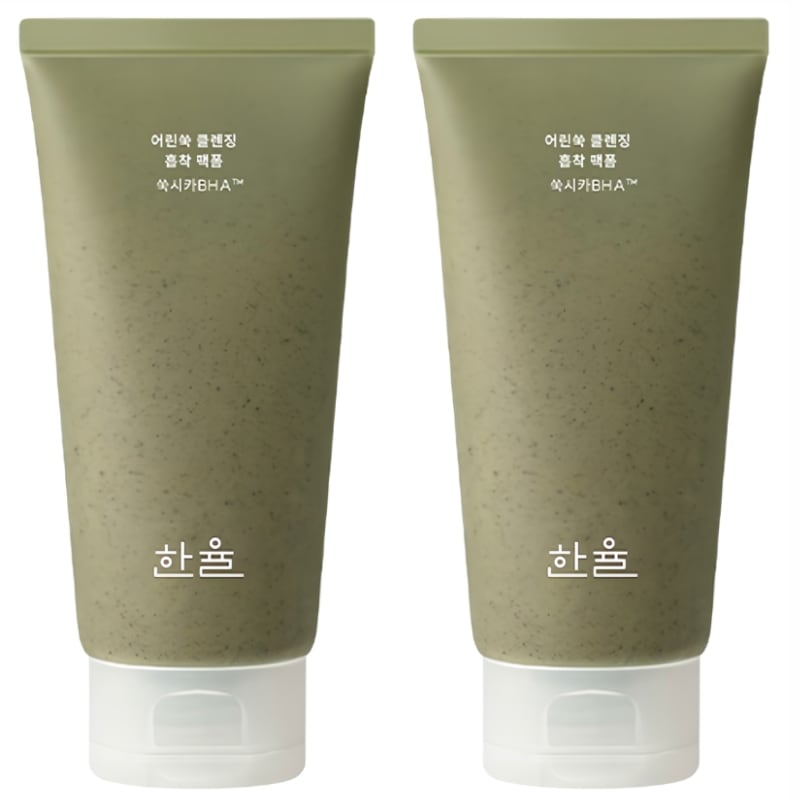 ヨモギ シカ BHA クレンジング 吸着パックフォーム 120ml x 2本