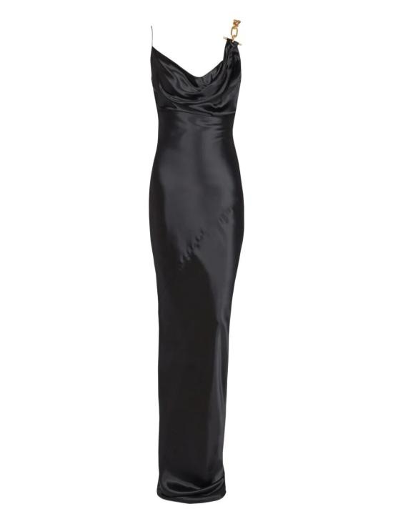 BALMAIN Women Long Skirts GF1RN340VI60 0PA BLACK