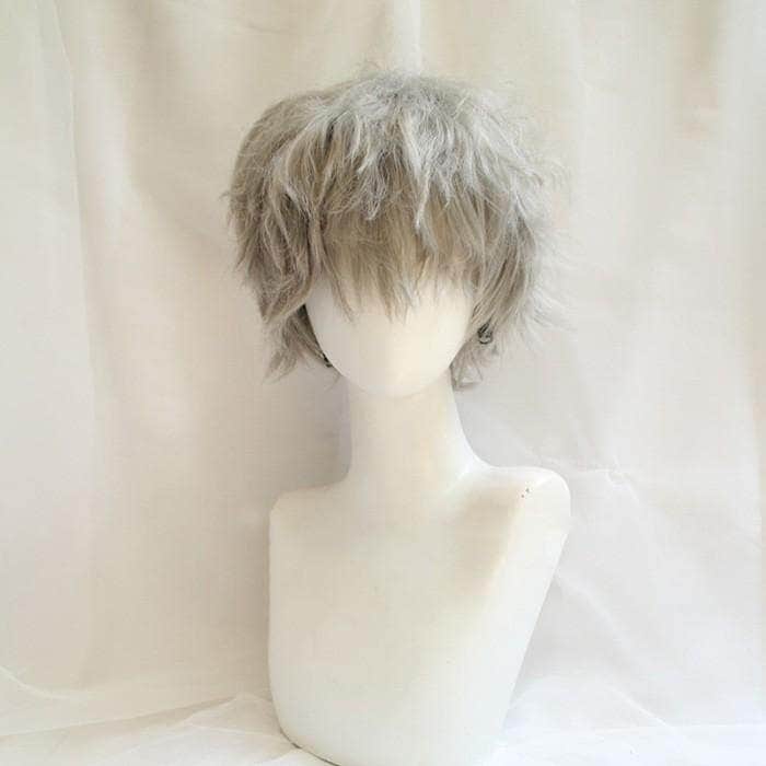 コスプレ 超自然 レディース ハロウィン 文化祭 グレー 仮装 学園祭 新品/第1弾キャンペーンウィッグ ウィッグ 原宿風 短髪 大人用 かつら かつら小顔 イベント メンズ