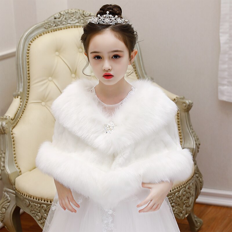 子供ボレロキッズフォーマルショール子供ファーボレロ秋冬ドレスショールコートケープ七五三ボレロケープ