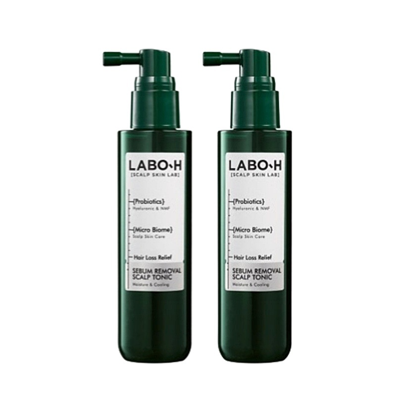 [1+1] LABOH 抜け毛ケア 脱毛症状緩和 ノーセバム スカルプトニック 80ml 2個 7,594円