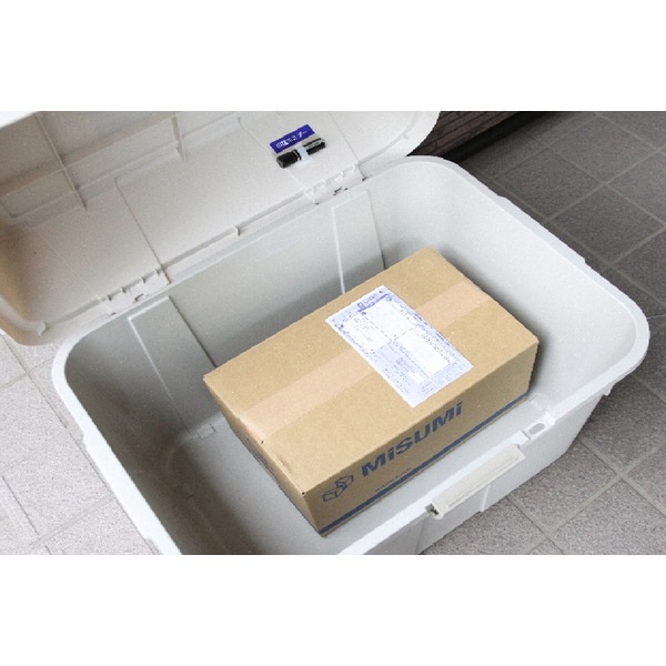 宅配ボックス 配達ボックス 70L ハードタイプ 盗難防止 鍵付き ワイヤー 丈夫 宅配ポスト 配達ポスト 家庭用 不在時 屋外