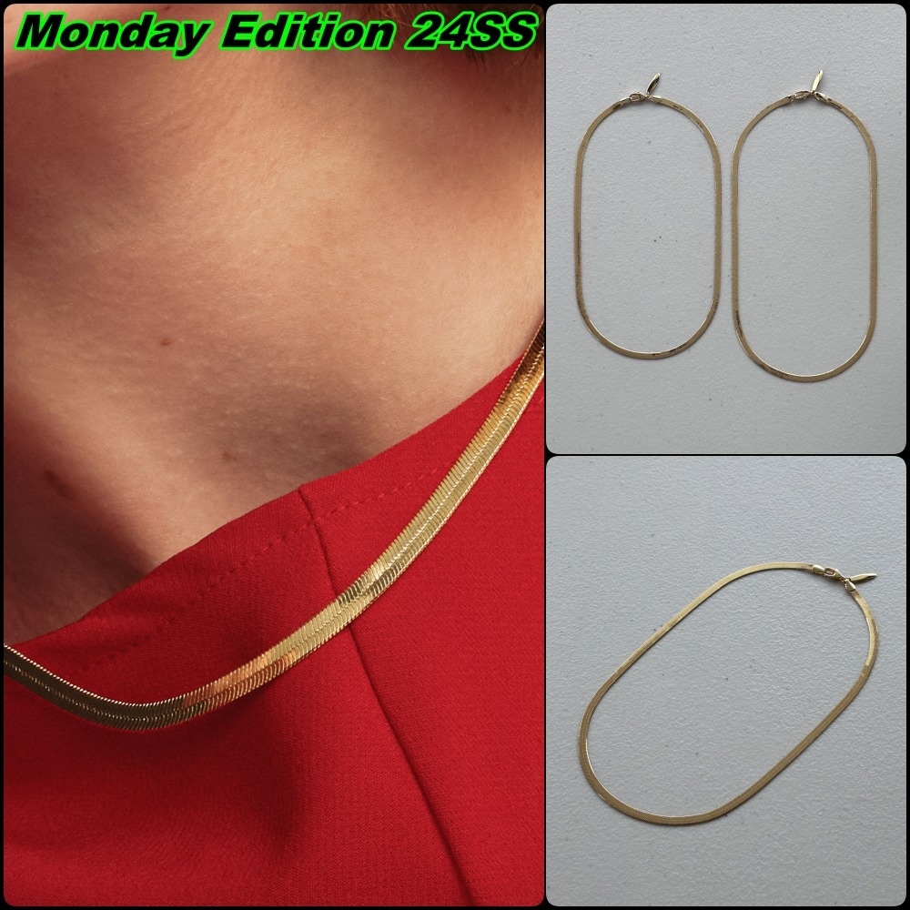 【Monday Edition】24SS GOLDEN CHAIN NECKLACE 1