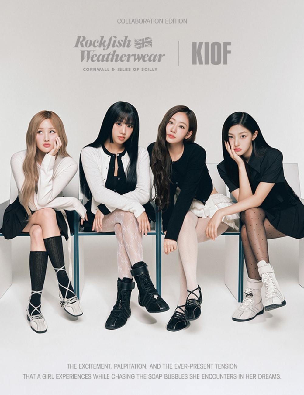 24FW/[x KIOF] BLISS HIGH TOP VELCRO SNEAKERS