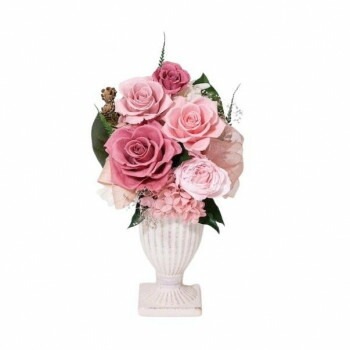 フラワーアレンジ フルリール ピンク F-6080