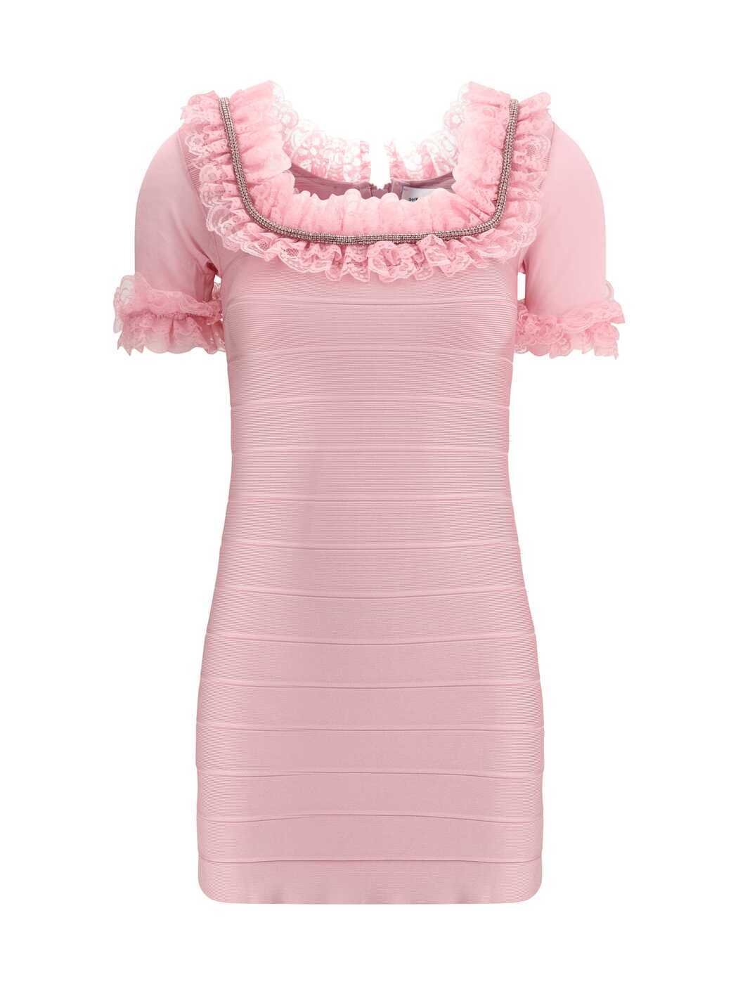 SS25CK004SP_PINK ピンク 春夏2025 ドレス レディース ia