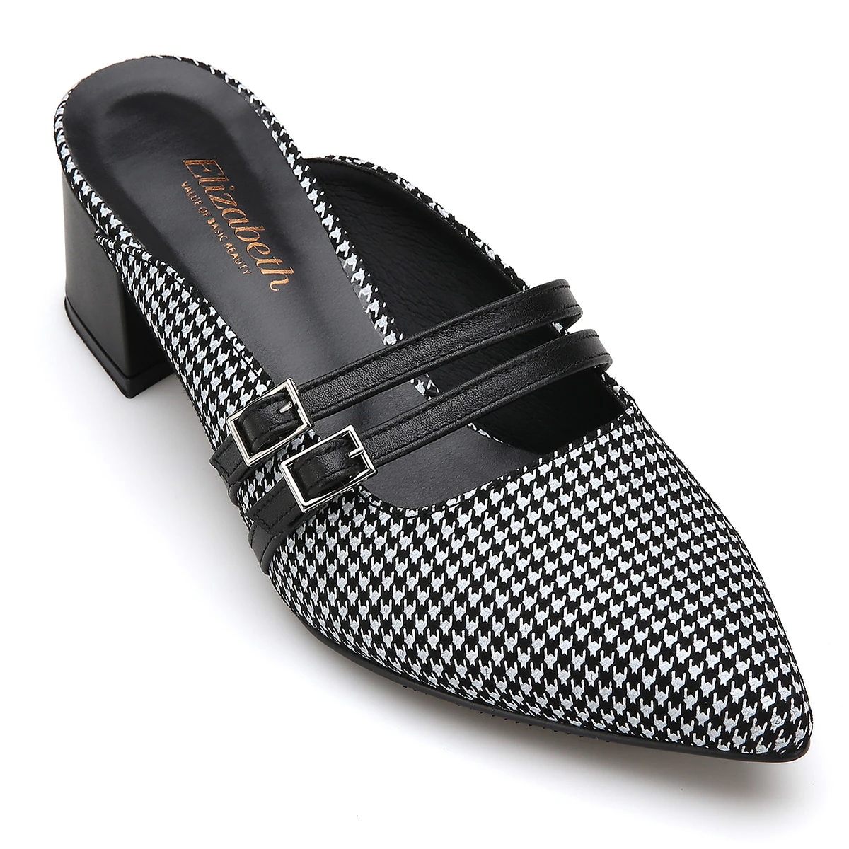 エリザベート ダブルストラップ ミュール EL21084