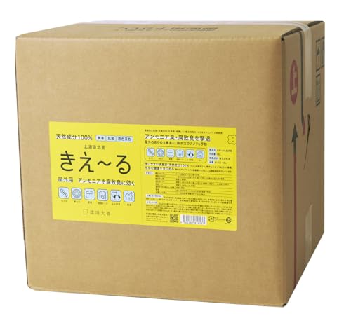 環境ダイゼン 【大容量】 バイオ消臭液濃縮タイプきえ*る 屋外用18L