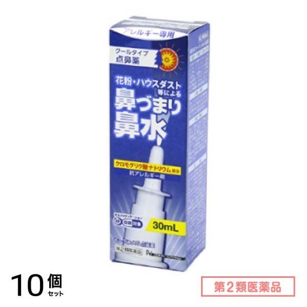 第２類医薬品 モーテンAG点鼻薬 アレルギー専用鼻スプレー 30mL 10個セット
