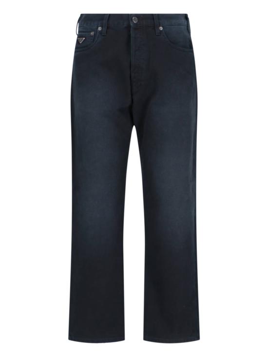 PRADA Men Denim Pants GEP358 AAO 148J F0557 Black