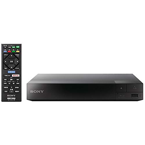 ソニー ブルーレイプレーヤー/D V Dプレーヤー コンパクト スタンダードモデル BDP-S1500, ブラック 230mm×39mm×194mm(幅×高さ×奥行き)最大突起含む