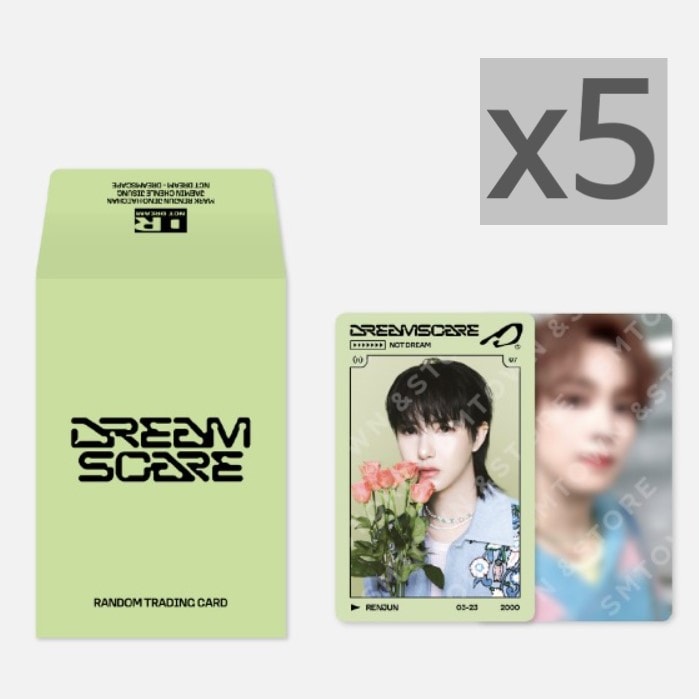 NCT DREAM RANDOM TRADING CARD SET B ver.5個 ‘DREAM FINDER : Chase The Light’