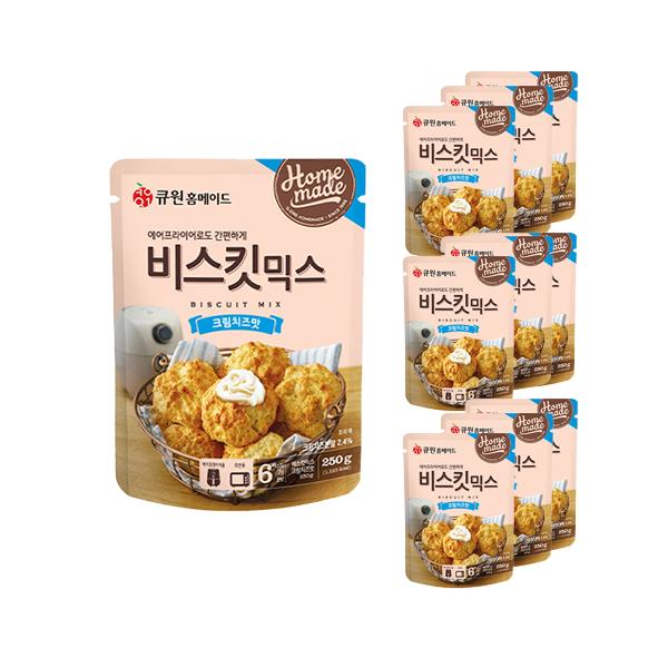 キューワン ホームメイドビスケットミックス クリームチーズ味 큐원 홈메이드 비스킷믹스 크림치즈맛