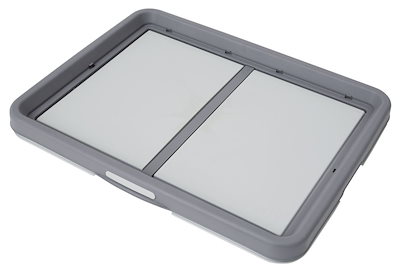 他サイト： ペティオ 片手でらくらく ドッグトレー グレー ワイドの商品画像