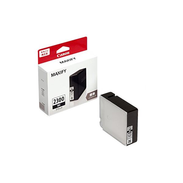 （まとめ）キヤノン インクタンクPGI-2300BK ブラック 9289B001 1個 (×3セット)