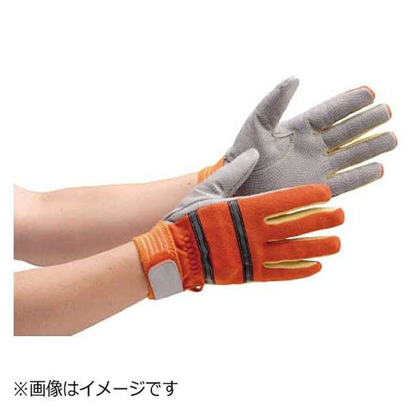MTK500OR3L 耐切創性 防火手袋 (人工皮革・滑り止めタイプ) 3L メーカー直送