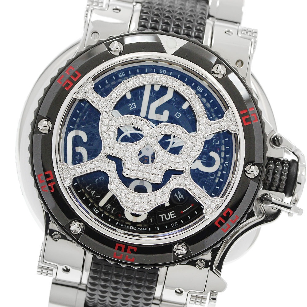 アクアノウティック AQUANAUTIC サブコマンダー デイデイト ダイヤベゼル 自動巻き メンズ _944949【中古】