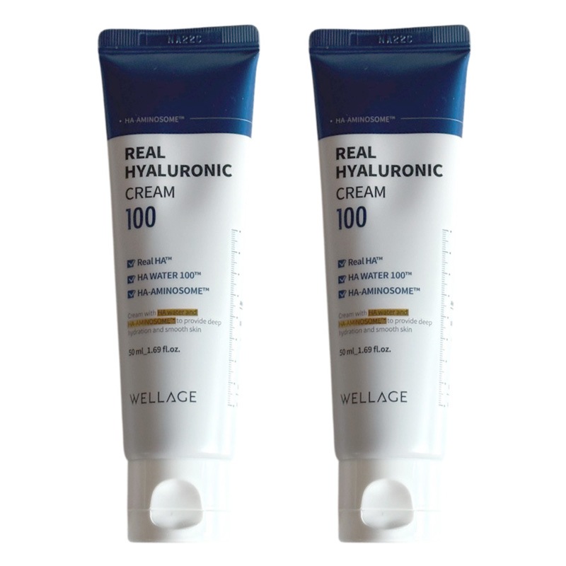 リアルヒアルロニック100クリーム, 50ml, 2個