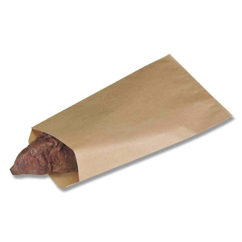 （まとめ買い）シモジマ HEIKO 焼き芋袋 無地 100枚 幅155x高290mm 食品用資材 004164001 [x3セット]