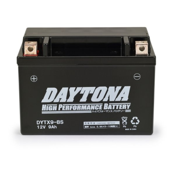 バイク用 ハイパフォーマンスバッテリー DYTX9-BS 92882