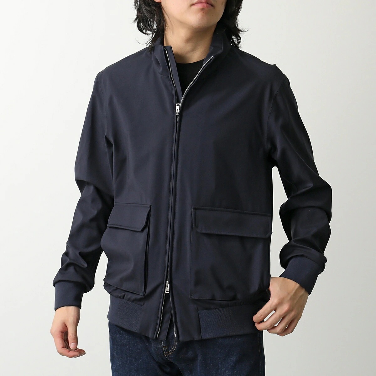 HERNO ヘルノ ボンバージャケット GI000410U 33410 メンズ ウール ブルゾン スタンドカラー 撥水 9201