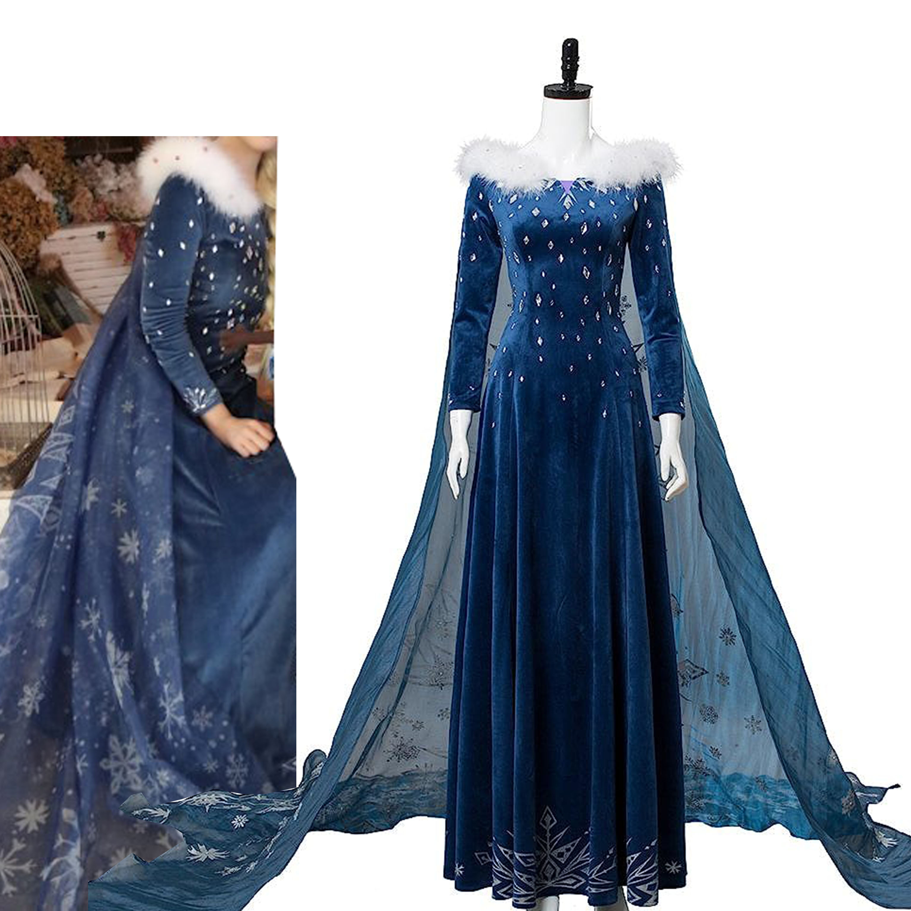 アナと雪の女王 雪の女王 アナ エルサ Elsa あな えるさ エルサ ドレス ワンピース 大人 プリンセス ハロウィン イベント 衣装 コスプレ 撮影 イベント ランド コスプレ衣装