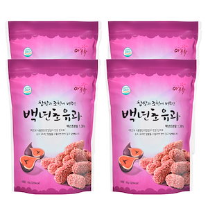 [潭陽韓菓] 百年草の乳果 80g x4個