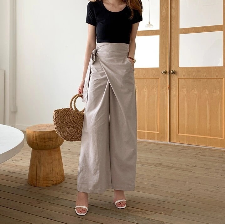 ボトムス レディース パンツ ズボン ワイドパンツ ストレート カジュアル ベーシック