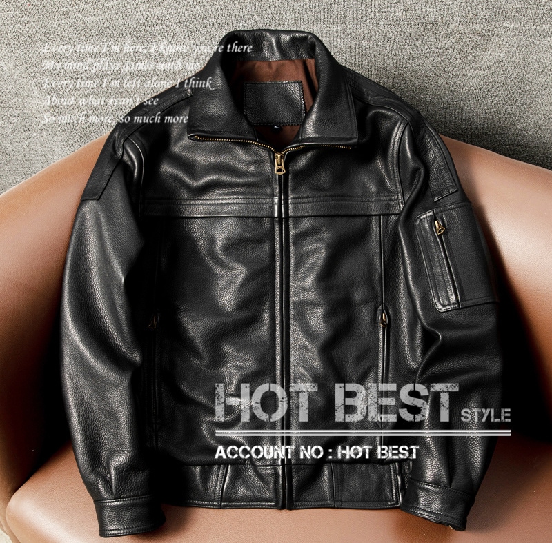 カウハイド 襟付き スポーツジャケット ギフト メンズ 革ジャン ボマーボンバー ライダース イタリアンレザー 牛革 20,016円