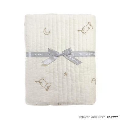 他サイト： ムーミン ステラ キルトケット(M) オフホワイト ギフトセット_1122-219271の商品画像