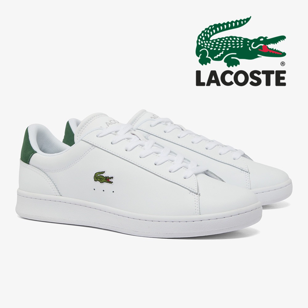 ラコステ スニーカー メンズ 48SMA0011 LACOSTE CARNABY SET 2241SMA コートスニーカー レザー
