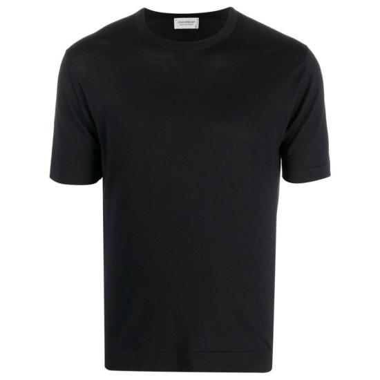 JOHN SMEDLEY Men Tops LORCA BLACK