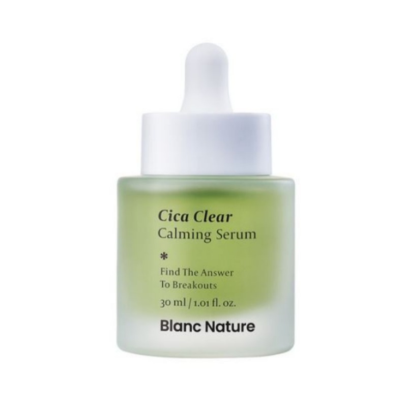 nature 3秒セラム シカクリア カーミングセラム 30mlトラブルケア鎮静ブライトニングしわ防止ニキビ肌毛穴皮脂角質ケア油分ケア
