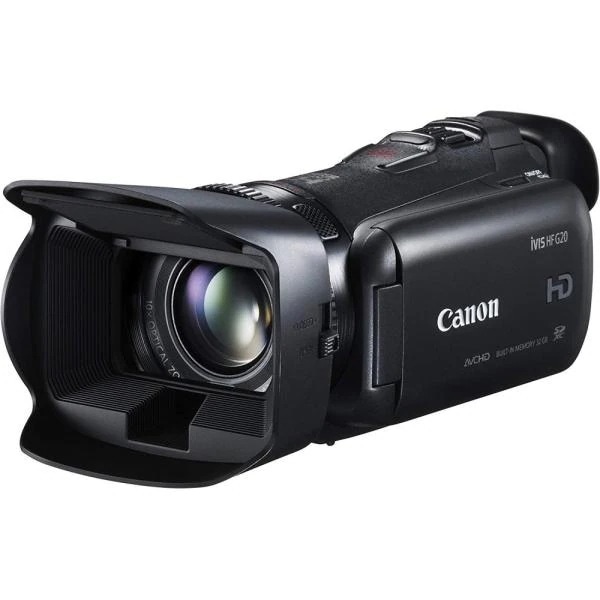 中古】キヤノン Canon デジタルビデオカメラ iVIS HF G20 光学10