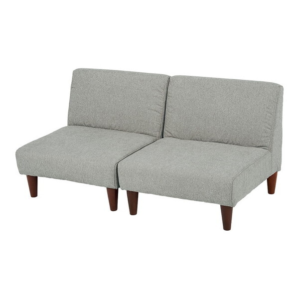 フラットS-GY-2S ソファ2点セット メーカー直送