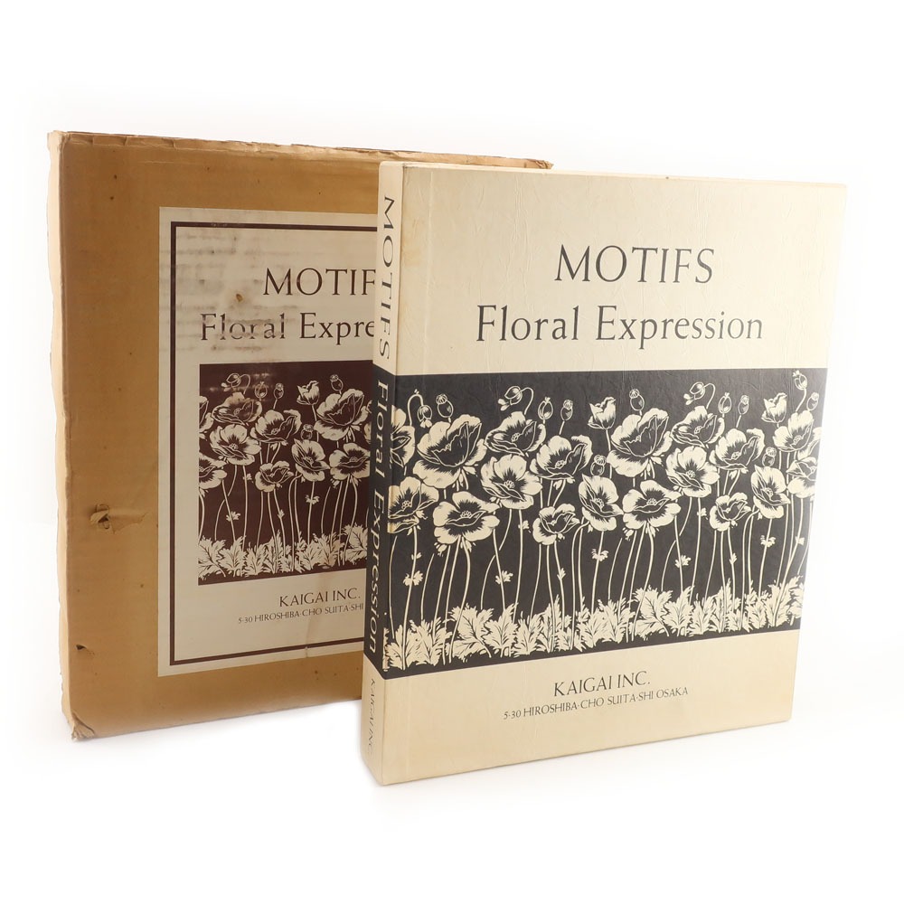 MOTIFS Floral Expression カイガイ 古書 本 _ 中古品