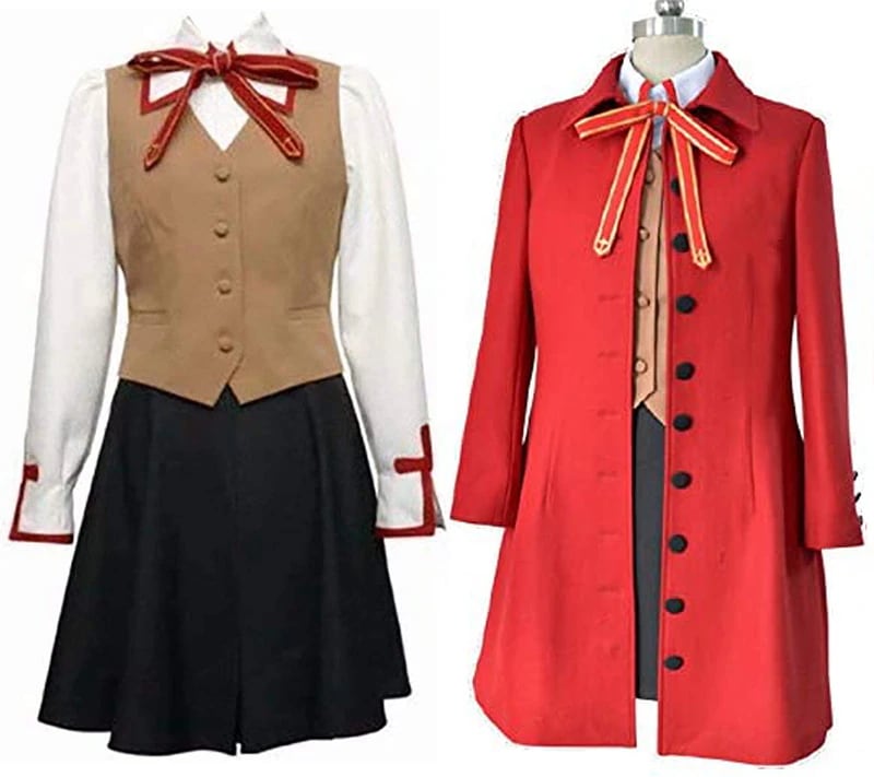 Fate/stay night 私立穂群原学園女子制服 遠坂凛 間桐桜 コスプレ衣装