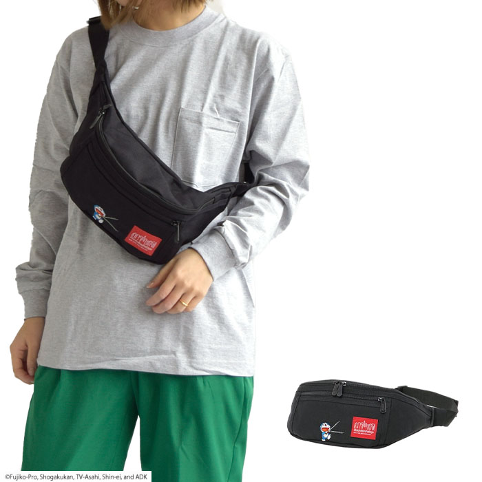 【2024春夏新作】Manhattan Portage ドラえもん ウエストバッグ ボディバッグ Doraemon 2024 メンズ レディース　MP1101DORA24