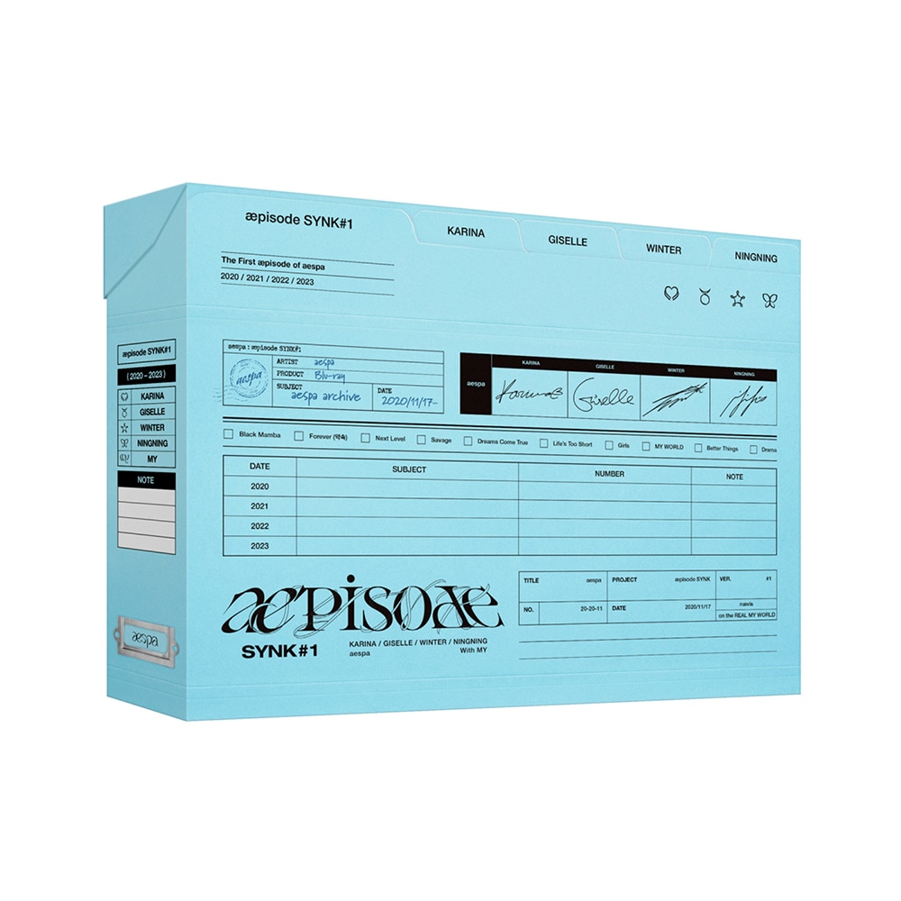 aespa - aespa æpisode SYNK#1 Blu-ray 【初回特典付き】 SM aespa のはじめての記録 【 限定版 】