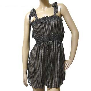 Forever21 　シースルー　ドット柄　チュニック