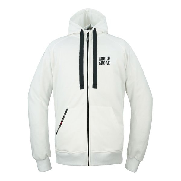 R&R ラフライドZIPパーカー WH-L RR1003WH3