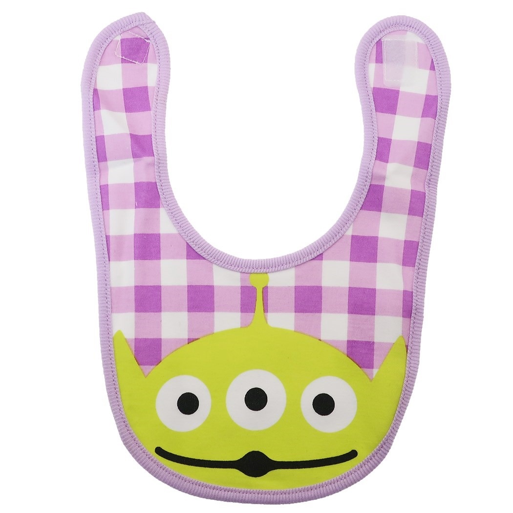 トイストーリー 店舗良い エイリアン キャラ スタイ キャラクター ベビー ビブ アップチェック メール便可シネマコレクシ キャラクターグッズ通販 ディズニー 赤ちゃん用品 よだれかけ スモールプラネット