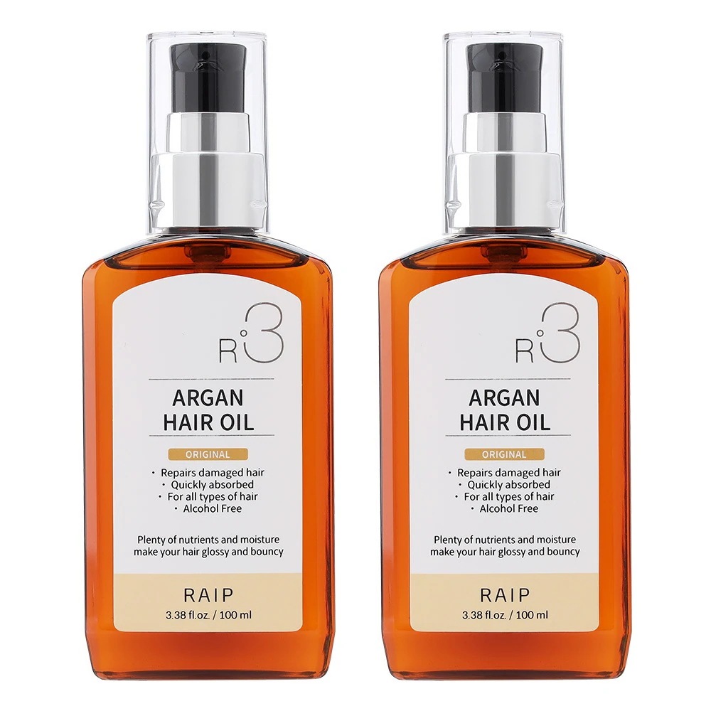 R3アルガンヘアオイルオリジナル, 100ml, 2個