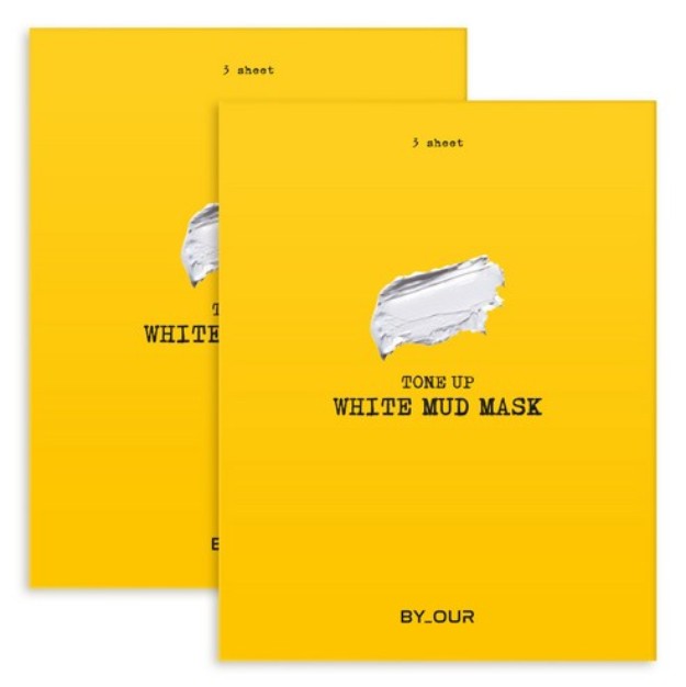トーンアップ ホワイト マッド マスク 3個入り x 2個