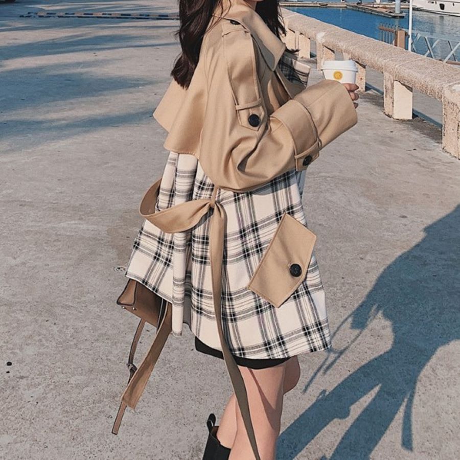 安いトレンチコート レディース スプリングコート ジャケット アウター 春秋 9716 店舗をフォローしてクーポンをゲット