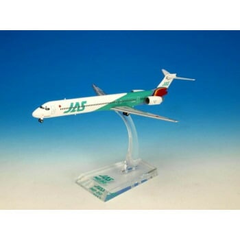 JAL/日本航空 JAS MD-90 6号機 ダイキャストモデル　1/200スケール　BJE3039